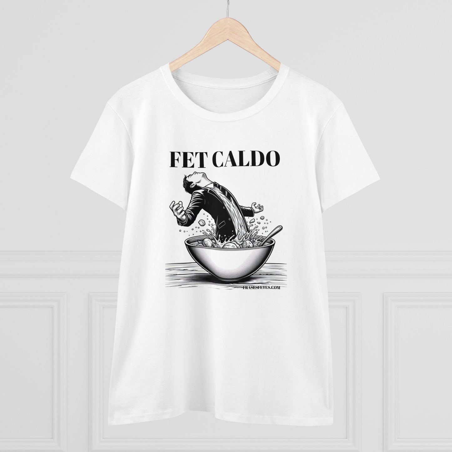 Fet Caldo Women's Midweight Cotton Tee