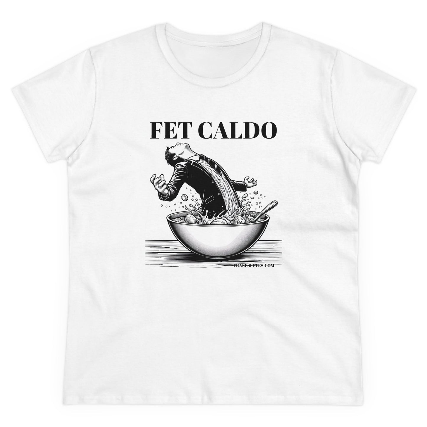 Fet Caldo Women's Midweight Cotton Tee