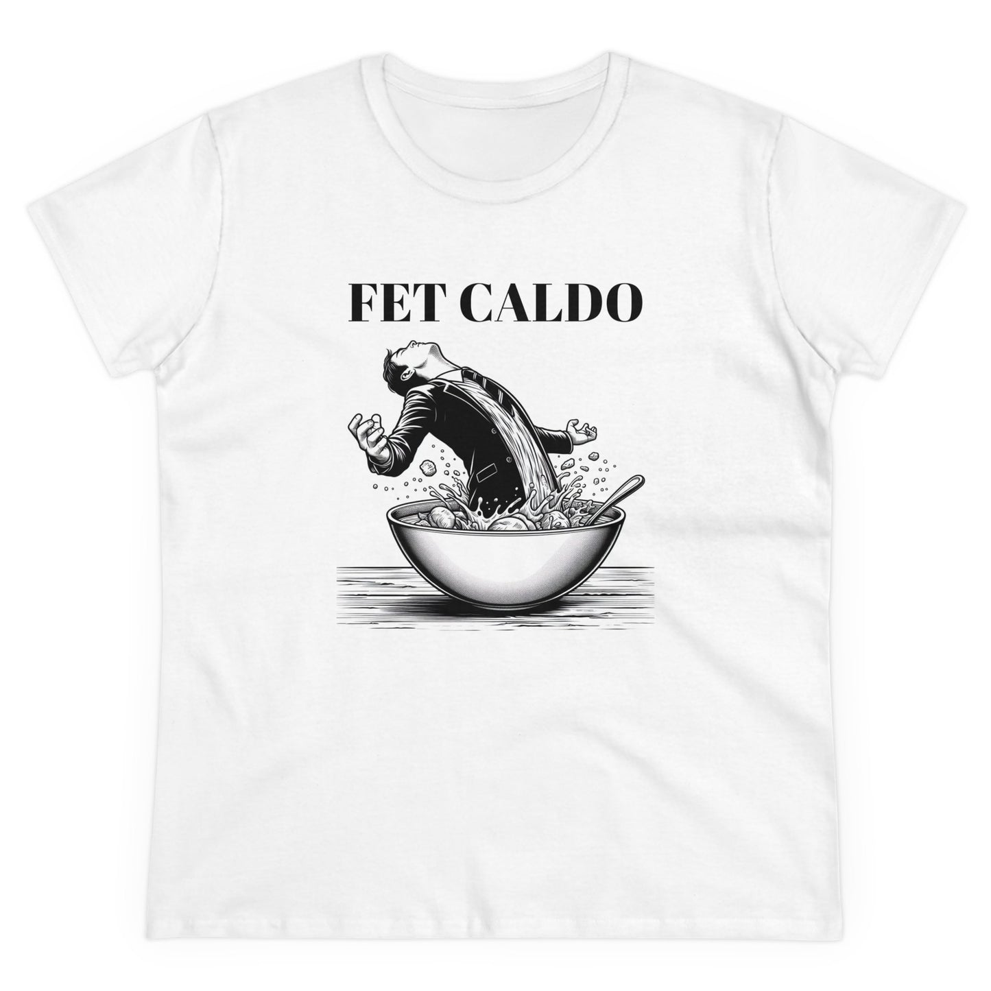 Fet Caldo Women's Midweight Cotton Tee