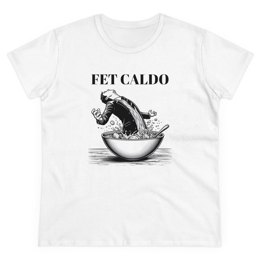 Fet Caldo Women's Midweight Cotton Tee