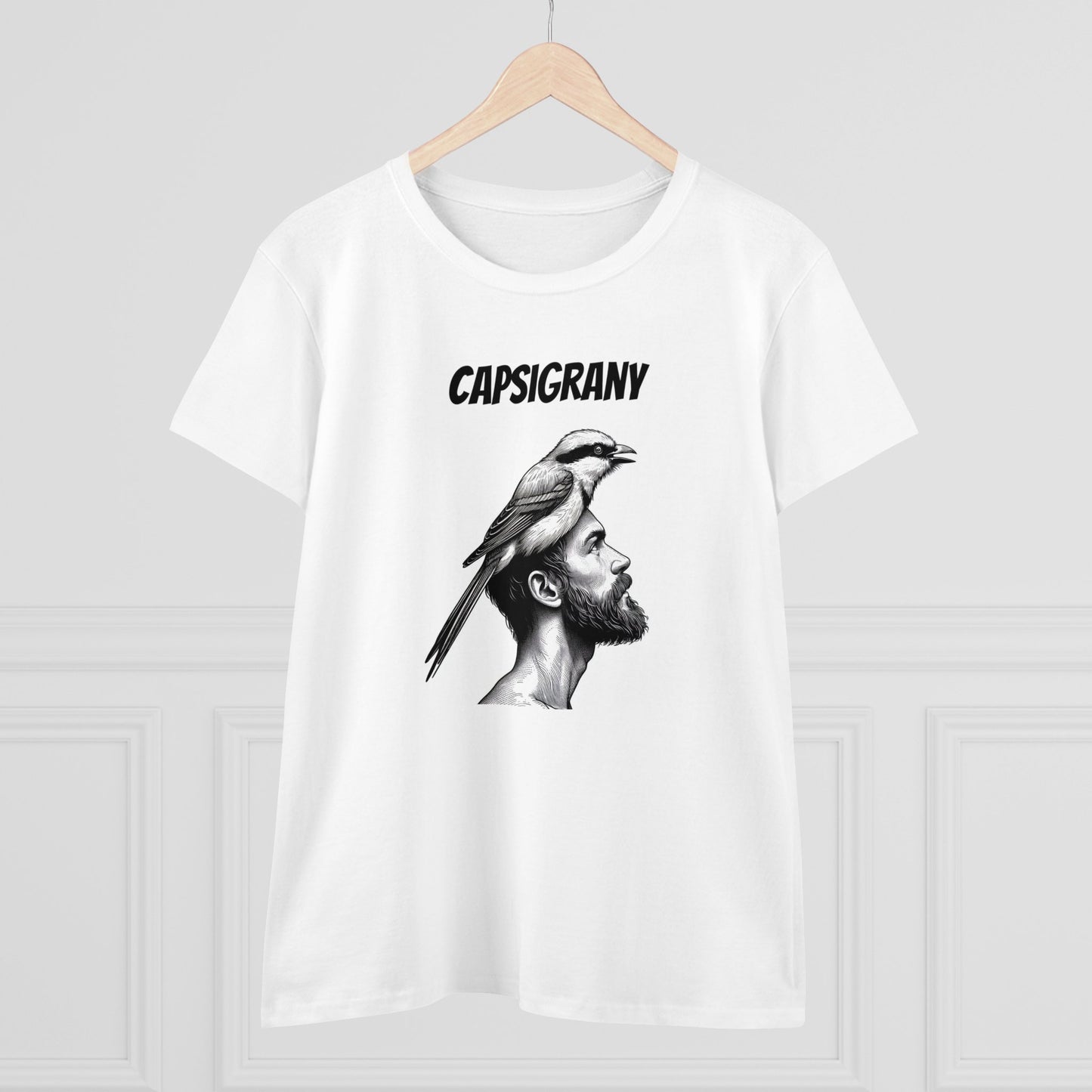 Capsigrany Women's Midweight Cotton Tee