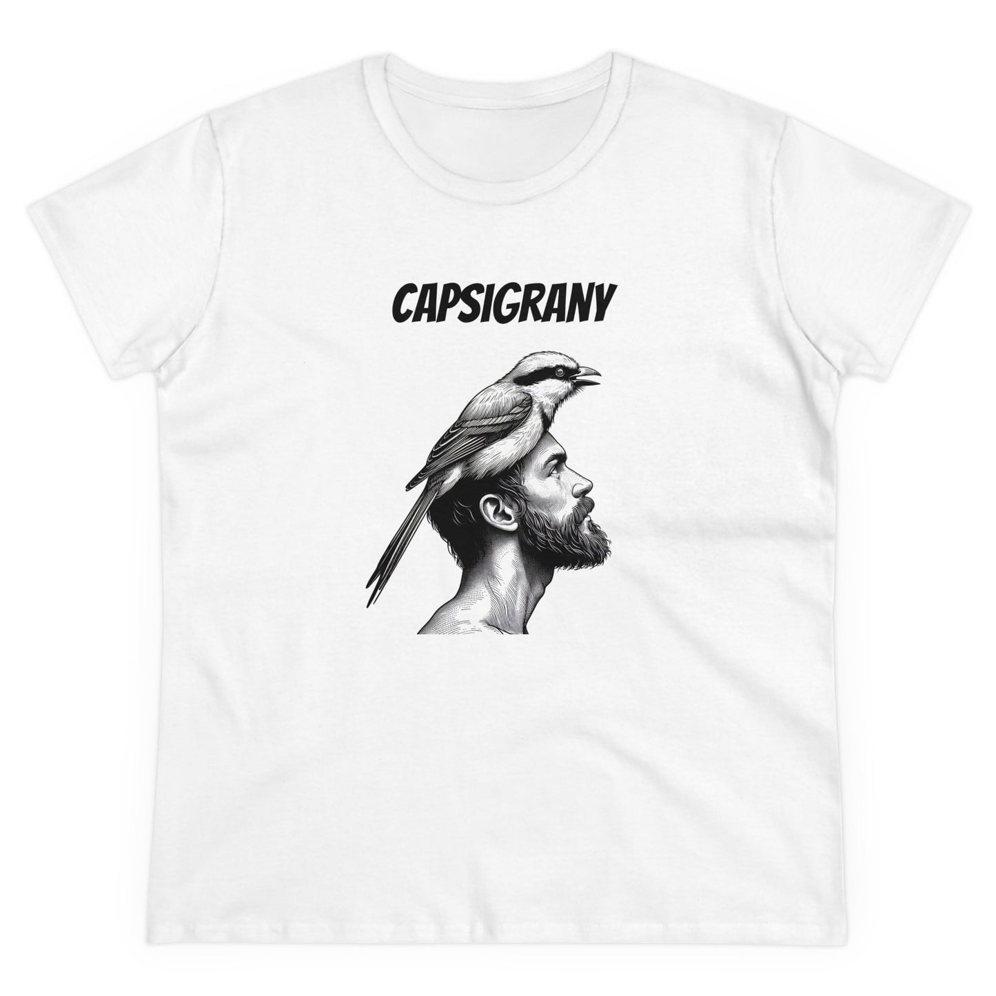 Capsigrany Women's Midweight Cotton Tee