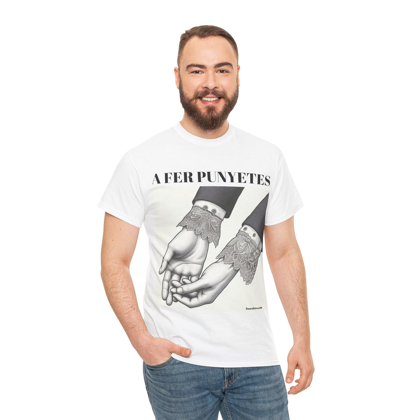 A FER PUNYETES Unisex Heavy Cotton Tee