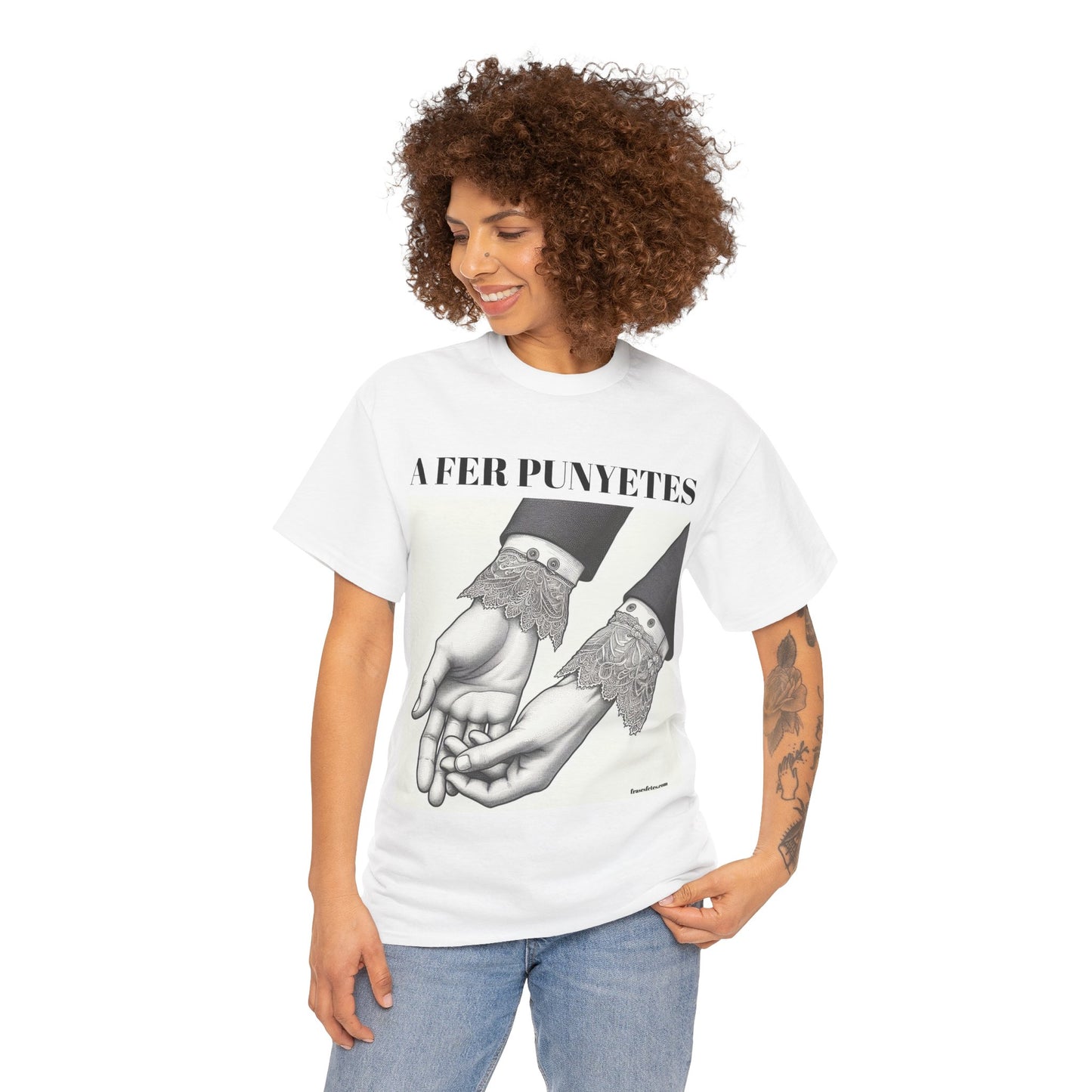 A FER PUNYETES Unisex Heavy Cotton Tee