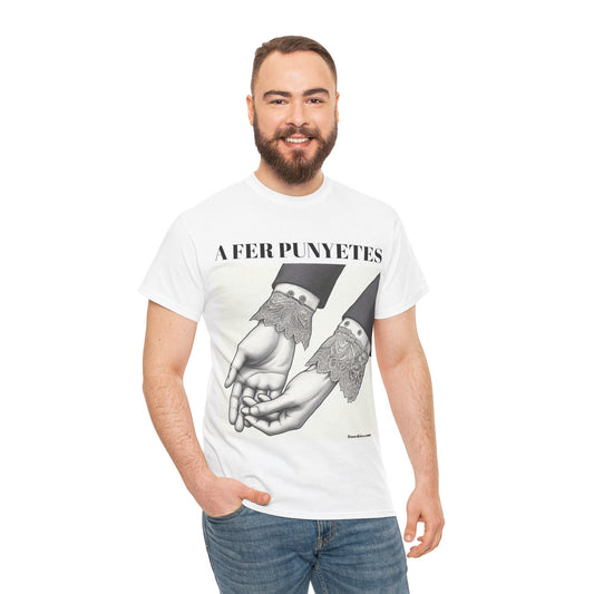 A FER PUNYETES Unisex Heavy Cotton Tee