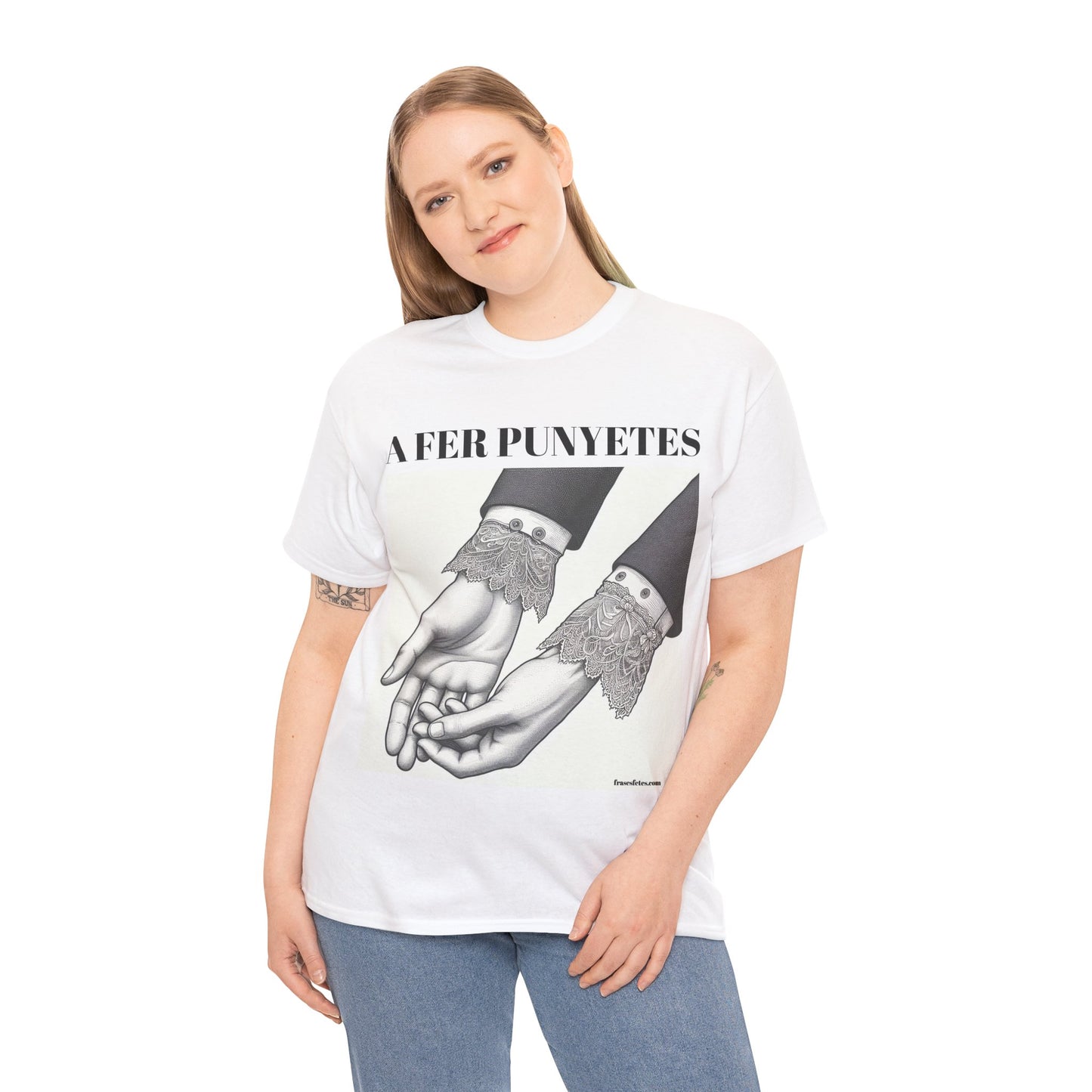 A FER PUNYETES Unisex Heavy Cotton Tee