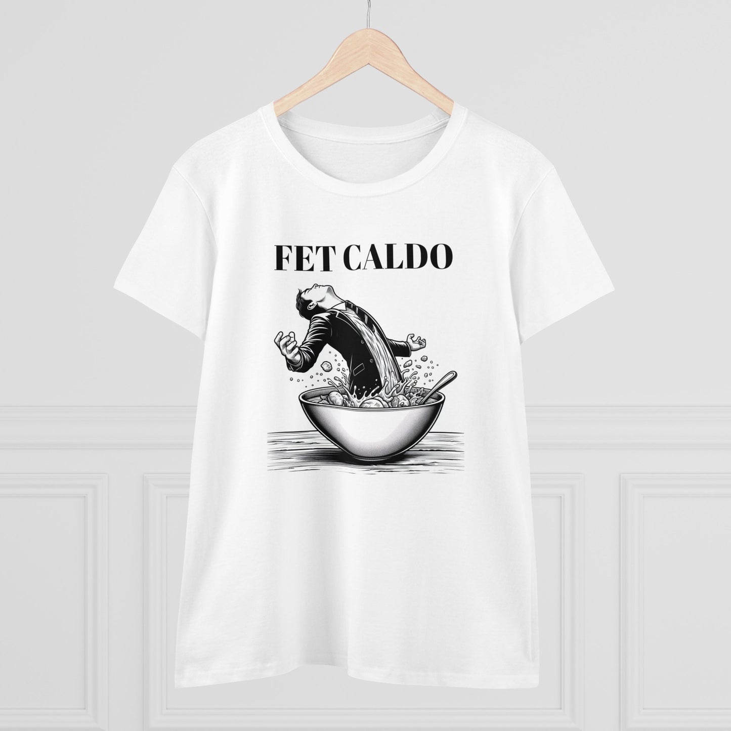 Fet Caldo Women's Midweight Cotton Tee